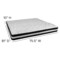 Emma and Oliver 10 Inch Foam and Pocket Spring Mattress, Mattress in a Box